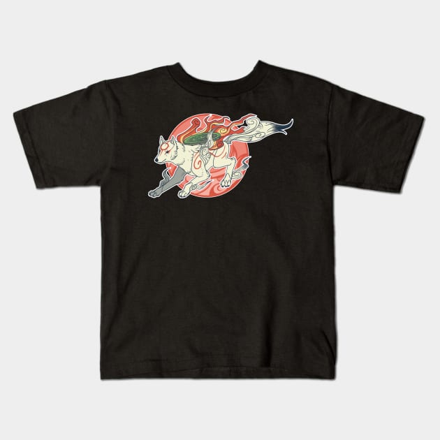 Sunrise Kids T-Shirt by owlapin